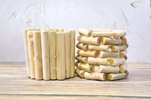 Load image into Gallery viewer, Wooden pots - succulent planters