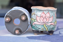 Load image into Gallery viewer, Handpainted pots - succulent planter - flower pot (8cm * 7.5cm)