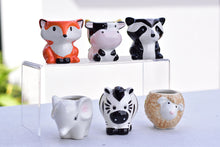 Load image into Gallery viewer, Cute animal succulent pots - flower planter