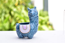 Load image into Gallery viewer, Alpaca succulent pot - animal flower planter (9.5cm*7.5cm*13.5cm)