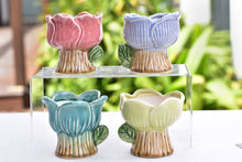 Load image into Gallery viewer, Flower design succulent pot - flower planter