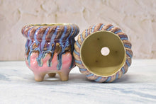 Load image into Gallery viewer, Succulent pots - ceramic planter - flower pot (12cm*12cm)