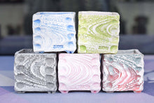 Load image into Gallery viewer, ZUOYU square pots - handmade ceramic planter (8cm*7cm)