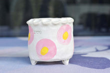 Load image into Gallery viewer, ZUOYU colourful beans pots - handmade ceramic planter (9.5cm*9.5cm)