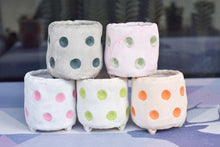 Load image into Gallery viewer, ZUOYU colourful beans pots - handmade ceramic planter (9cm*9.5cm)