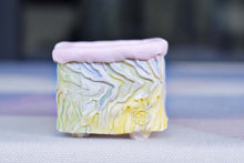 Load image into Gallery viewer, Square colourful pots - handmade planter - flower pot (8.5cm*6cm)