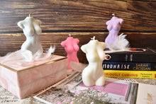 Load image into Gallery viewer, Torso handmade scented soy candle
