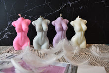 Load image into Gallery viewer, Torso handmade scented soy candle
