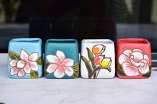 Load image into Gallery viewer, Handpainted flower pots - square succulent pots (6.3cm * 7.4cm)