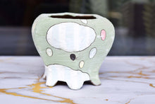 Load image into Gallery viewer, Handpainted cartoon pots - flower planter - succulent pot (14cm * 11.5cm)