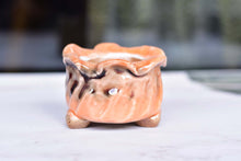 Load image into Gallery viewer, Handmade glaze pots - flower feet planter - succulent pot (8.5cm * 6cm)