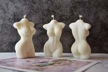 Load image into Gallery viewer, Torso handmade scented soy candle