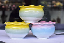 Load image into Gallery viewer, Handmade flower edge pots - succulent planter (13.5cm*8.5cm)