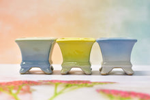 Load image into Gallery viewer, Glaze handmade pots - ice crackle succulent planter (9cm*8.5cm)