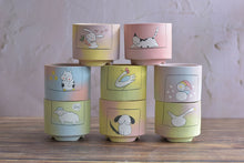 Load image into Gallery viewer, Frosting handpainted animal pots - cute planters (9cm * 7.8)