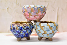 Load image into Gallery viewer, Flower pots - succulent planter - crackly style pot (8.5cm*8.5cm)