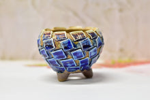 Load image into Gallery viewer, Flower pots - succulent planter - crackly style pot (8.5cm*8.5cm)