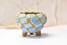 Load image into Gallery viewer, Flower pots - succulent planter - crackly style pot (8.5cm*8.5cm)
