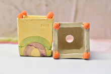Load image into Gallery viewer, ZUOYU handmade pots - succulent planter - flower pots (8cm*8cm*9cm)
