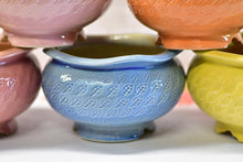 Load image into Gallery viewer, Flower edge pot - succulent stamp planter pot (14.5cm*9.5cm)