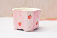 Load image into Gallery viewer, Square pink pots - succulent planter - plant pot (9.5cm*9.5cm*7.5cm)