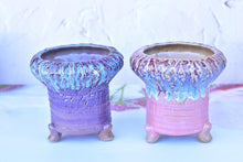 Load image into Gallery viewer, Tall crackle style succulent pot - ceramic flower pot (15cm*15cm)
