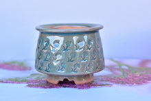 Load image into Gallery viewer, Full stamp succulent pot - ceramic flower pot (9cm*8cm)