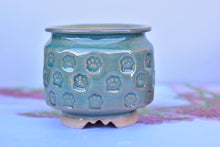 Load image into Gallery viewer, Full stamp succulent pot - ceramic flower pot (9cm*8cm)