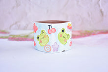 Load image into Gallery viewer, 3D trailing glaze pot - small animal planter (6cm*6cm)