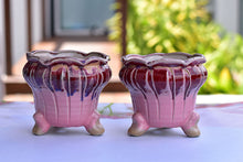 Load image into Gallery viewer, Pink designed succulent pot - flower planter (13cm*14.5cm)