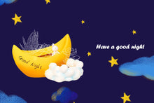 Load image into Gallery viewer, Moon Pots - 'Good Night' - Succulent pots - Made of Resin (17cm*8cm)