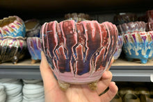 Load image into Gallery viewer, Crackled style pots - round succulent planters (12/13cm × 10/11cm)