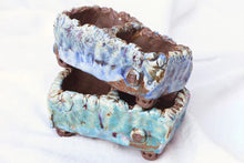 Load image into Gallery viewer, Handmade pots with two holes - YIPIN succulent planter - flower pot (15cm*7.3cm*7cm)