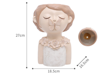 Load image into Gallery viewer, Elegant Pots - Resin Planters (27cm * 18.5cm)