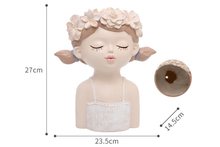 Load image into Gallery viewer, Elegant Pots - Resin Planters (27cm * 18.5cm)