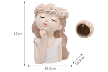 Load image into Gallery viewer, Elegant Pots - Resin Planters (27cm * 18.5cm)