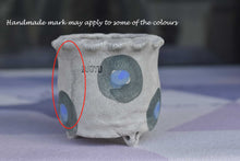 Load image into Gallery viewer, ZUOYU colourful beans pots - handmade ceramic planter (9.5cm*9.5cm)