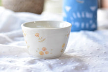 Load image into Gallery viewer, Handmade tea cup- floral cup - mug with saucer
