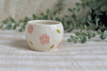 Load image into Gallery viewer, Handmade Sakura mug - coffee lover cherry Blossom mug
