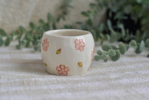 Handmade Sakura mug - coffee lover cherry Blossom mug