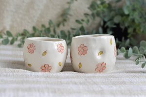 Handmade Sakura mug - coffee lover cherry Blossom mug