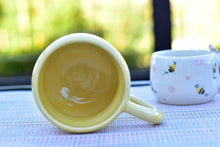 Load image into Gallery viewer, Cute bee mug - coffee lover mug
