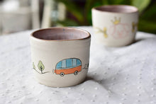 Load image into Gallery viewer, Stoneware puppy mug - cute tableware - tea coffee lover
