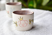 Load image into Gallery viewer, Stoneware puppy mug - cute tableware - tea coffee lover
