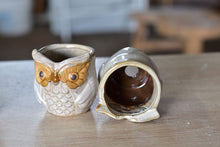 Load image into Gallery viewer, Small owl succulent pot - ceramic pots (6cm*7.5cm)
