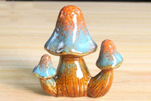 Load image into Gallery viewer, Ceramic mushrooms - home decor - garden decor
