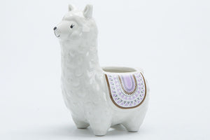 Alpaca succulent pot - animal flower planter (8cm*8cm*15.5cm)