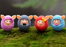 Load image into Gallery viewer, Adorable pig - Miniature pig - Fairy Garden - DIY material - Terrarium material
