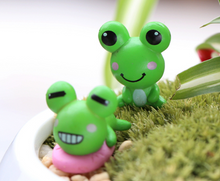 Load image into Gallery viewer, Miniature frog – Fairy Garden - DIY material - Terrarium material
