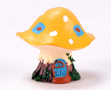 Load image into Gallery viewer, Miniature mushroom house – Fairy Garden - DIY material - Terrarium material
